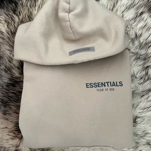 Fear of God Essentials Hoodie Youth Large